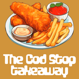 The Cod Stop logo.